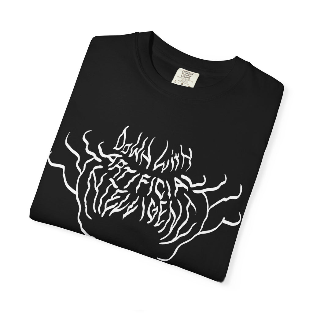 "Down With Artificial Intelligence" T-shirt