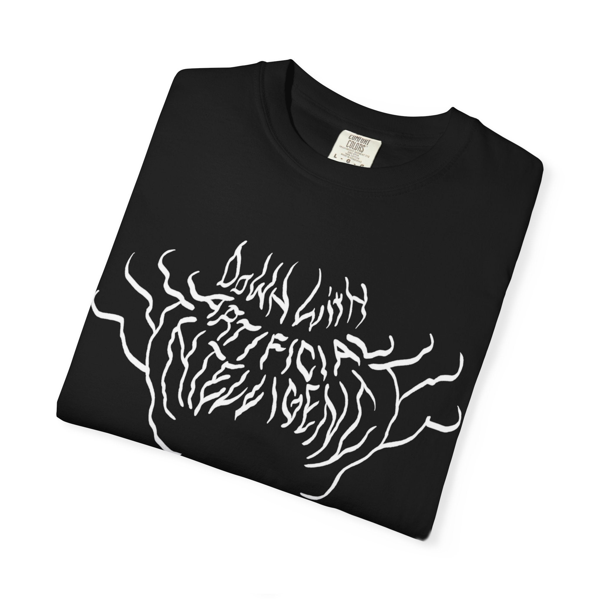 "Down With Artificial Intelligence" T-shirt